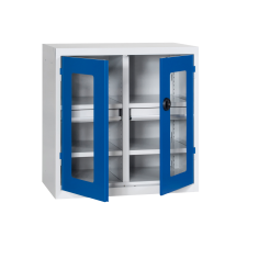 Werkzeugschrank mit Sichtfenstern
